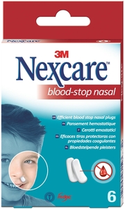 NexCare 3M Blood Stop 6 Hemostatische Pleisters (Neus-Tampon)