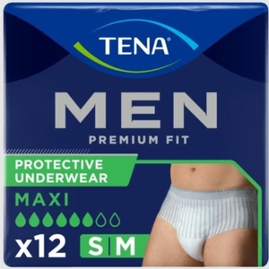 TENA Men Premium Fit Pants S/M 12 stuks