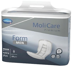MoliCare Premium Form Men Extra Plus Eén Maat 28 Inlegverbanden