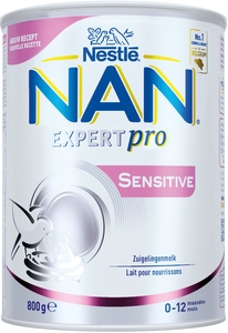 Nan ExpertPro Sensitive 0-12 maanden 800 g