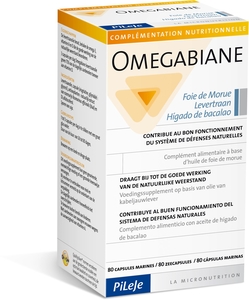 Omegabiane Levertraan 60 Capsules