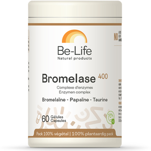 Be Life Bromelase 400 60 Capsules