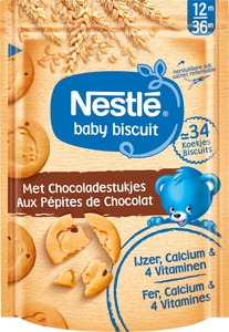 NESTLÉ Baby Biscuit Chocoladestukjes Baby 12+ Maanden 150g