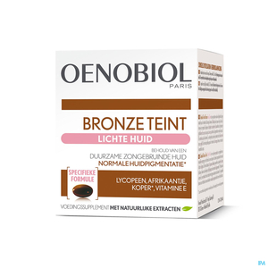 Oenobiol Teint De Bronze Lichte Huid 30 Capsules