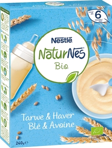 Nestlé NaturNes Tarwe &amp; Haver Granen Baby 6+ Maanden 240g