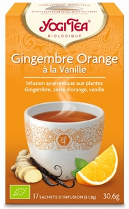 Yogi Tea Ginger Orange Vanilla Bio 17 Zakjes