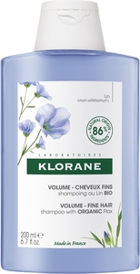 Klorane Shampoo met biolijnzaad 200 ml