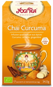 Yogi Tea Curcuma Chai Bio 17 Theezakjes