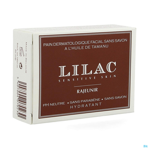 Lilac Dermatologisch Reinigingsblok Zonder Zeep Tamanuolie 100 g