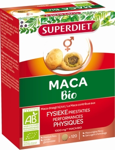 SuperDiet Maca Bio 120 Tabletten