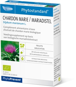 Phytostandard Mariadistel 20 Capsules