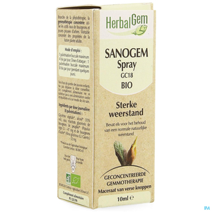 HerbalGem Sanogem GC18 Sterke Weerstand Spray 10 ml