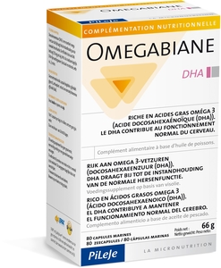 Omegabiane DHA 80 Capsules