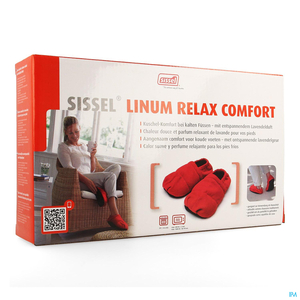 Sissel Linum Relax Comf.warmtepant.lijnz.41-45rood