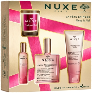 Nuxe set Happy in Pink - Prodigieux Bloemen 4 Producten