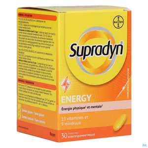 Supradyn Energy 30 Tabletten Nieuwe Formule
