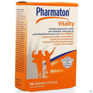 Pharmaton Vitality 56 Tabletten