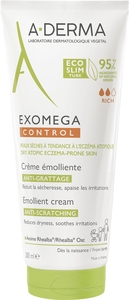 A-Derma Exomega Control Jeukwerende Verzachtende Crème 200 ml