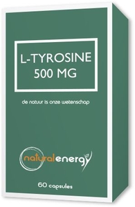 L-Tyrosine Natural Energy 500mg 60 Capsules