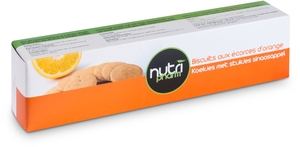 Nutripharm Biscuits Orange Schilfers 4 zakjes x 5 Koekjes