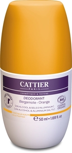 Cattier Deodorant Bergamot - Sinaasappel 50 ml