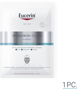 Eucerin Hyaluron-Filler +3x Effect Hyaluronzuur Intensief Masker Intensieve Hydratatie Anti-Age &amp; Rimpels 1pc