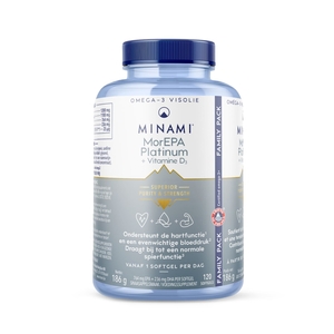 Minami MorEPA Platinum + Vitamine D3 120 Capsules