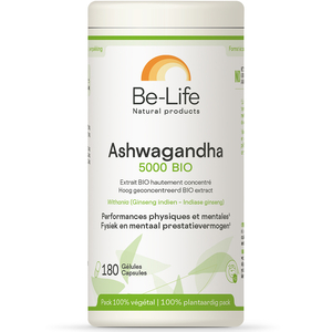 Be-Life Ashwaganda 5000 Bio 180 Capsules