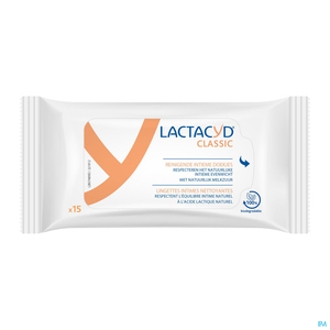 Lactacyd Classic Intieme Reinigingsdoekjes 15