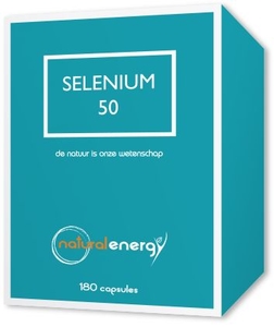 Selenium 50 Natural Energy 180 Capsules