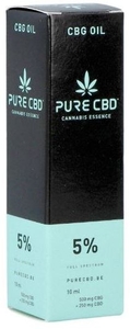Pure CBD Breed Spectrum Olie 5% CBG 5% CBD 10 ml
