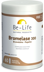 Be-Life Bromelase 300 60 Capsules