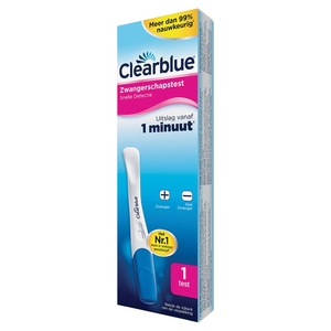Clearblue Snelle Detectie Zwangerschapstest 1 Test