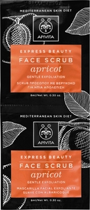 Apivita Express Beauty Face Scrub Apricot 2x8ml