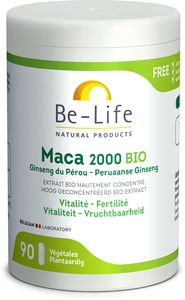 Be-Life Maca 2000 Bio 90 Capsules