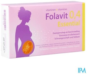 Folavit 0,4 mg Essential 30 Tabletten + 30 Capsules