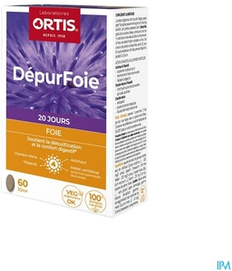 Ortis MethodDraine Leverzuivering 60 Tabletten